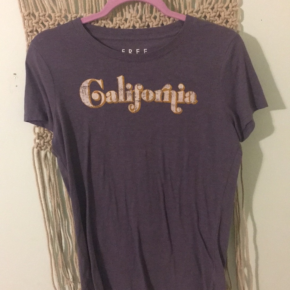 california graphic tee